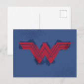 Justice League | Symbool penseelwonder Briefkaart (Voorkant / Achterkant)