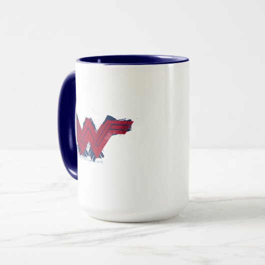 Justice League | Symbool penseelwonder Mok (Voorkant links)