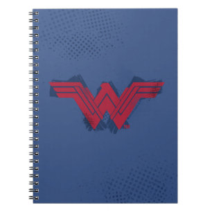 Justice League   Symbool penseelwonder Notitieboek