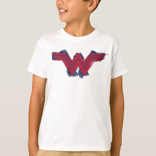 Justice League   Symbool penseelwonder T-shirt