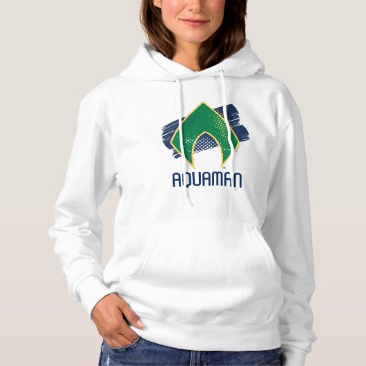 Justice League | Symbool voor penseel en halftoon  Hoodie (Voorkant)