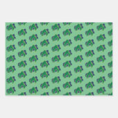 Justice League | Symbool voor penseel en halftoon Inpakpapier Vel (Voorkant)