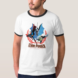 Justice League Team Power T-shirt