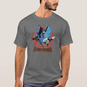 Justice League Team Power T-shirt