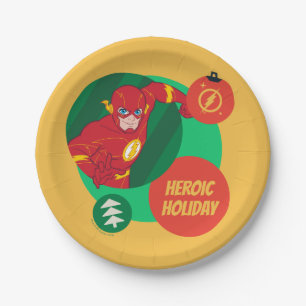 Justice League The Flash Holiday Bauble Papieren Bordje