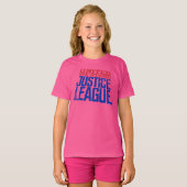 Justice League | Verenigde Wij staan voor grafisch T-shirt (Voorkant volledig)