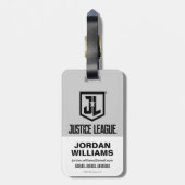 Justice League | Wayne Aerospace Logo Bagagelabel (Achterkant verticaal)