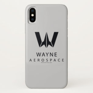 Justice League   Wayne Aerospace Logo iPhone X Hoesje