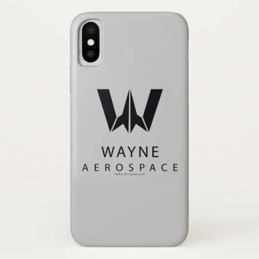 Justice League | Wayne Aerospace Logo Case-Mate iPhone Case (Achterkant)
