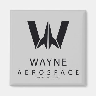 Justice League   Wayne Aerospace Logo Magneet