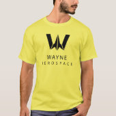 Justice League | Wayne Aerospace-logo T-shirt (Voorkant)