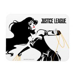 Justice League   Wonder-vrouw met Pop-lak Magneet