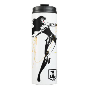Justice League   Wonder-vrouw met Pop-lak Thermosbeker