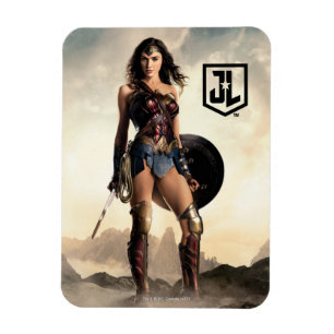 Justice League   Wonder-vrouw op slagveld Magneet