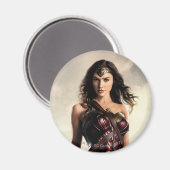 Justice League | Wonder-vrouw op slagveld Magneet (Voorkant / Achterkant)