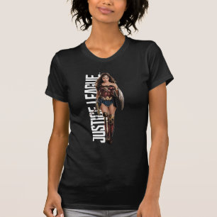 Justice League   Wonder-vrouw op slagveld T-shirt