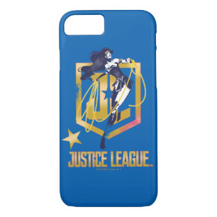 Justice League Wonder Woman JL Logo Art iPhone 8/7 Hoesje