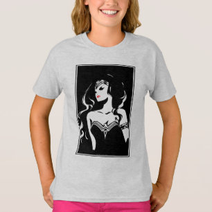 Justice League   Wonder Woman Noir Pop Art T-shirt