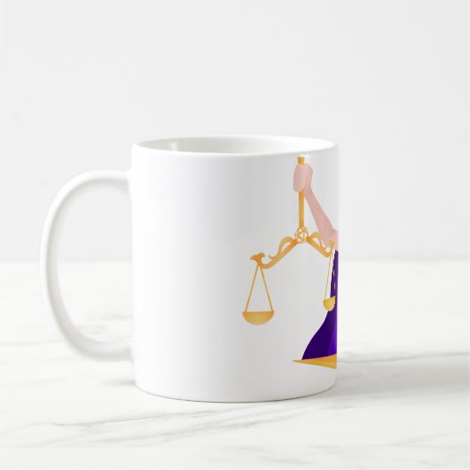 Justice Mug Lady (Gauche)