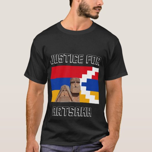 Justice pour le T-shirt d'Artsakh (Mamik et Babik) (Devant)