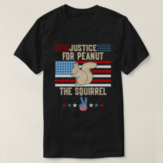 Justice Pour Peanut L'Écureuil T-Shirt – Montrez V