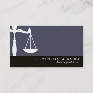 Justice Scale Attorney at Law Group on Visitekaartje