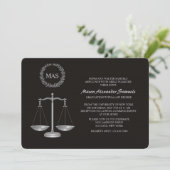 Justice Scale & Wreatlaw School Afstuderen IV Kaart (Staand voorkant)