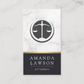 Justice Scales | advocaat | wet pointment card Afsprakenkaartje (Voorkant)