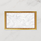 Justice Scales | marmer Visitekaartje (Achterkant)