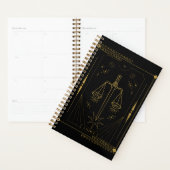Justice Tarot card art Planner (Display)