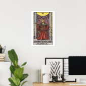 Justice Tarot Kaart Poster (Thuiskantoor)