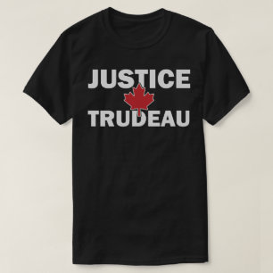 Justice Trudeau Canada Justine Trudeau grappig T-shirt