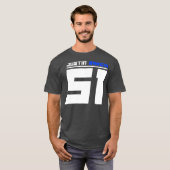 JUSTIN BARCIA 51 SUPERCROSS MOTOCROSS TSHIRT FAN (Devant entier)