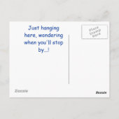 Justin Briefkaart (Achterkant)