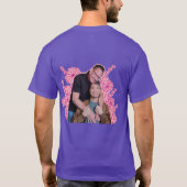 Justin en Jeff 2025 versie 4 T-shirt (Achterkant)