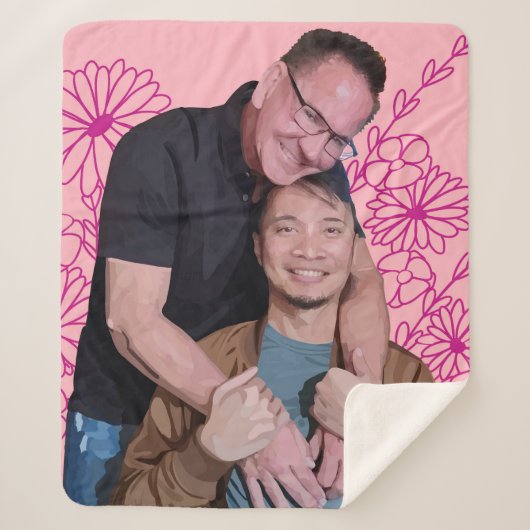 Justin & Jeff 2025 deken (Voorkant)