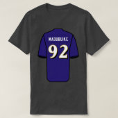 Justin Madubuike Jersey T-shirt (Design voorkant)