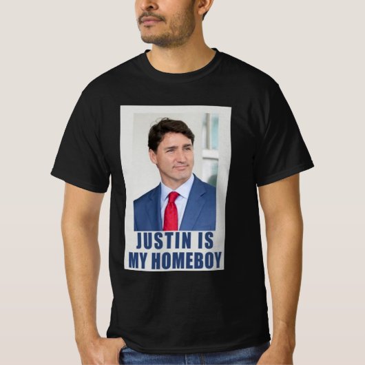 Justin trudeau classic t-shirt (Voorkant)