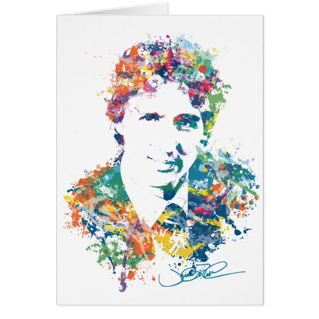 Justin Trudeau Digital Art (Voorkant)