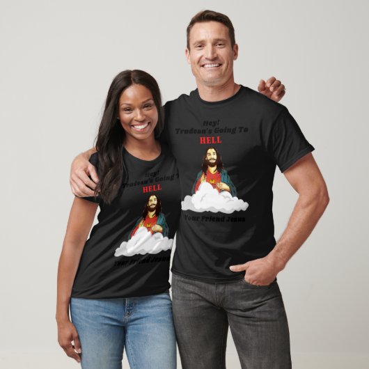 Justin Trudeau Going To Hell Essential T-Shirt (Unisex)