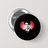 Justin Trudeau Heart -.png Ronde Button 5,7 Cm (Voorkant /achterkant)