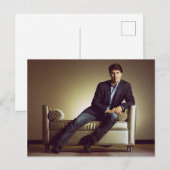 Justin Trudeau in jeans 2014 Briefkaart (Voorkant / Achterkant)