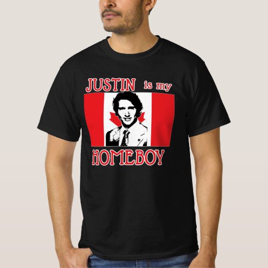 Justin trudeau meme t-shirt (Voorkant)