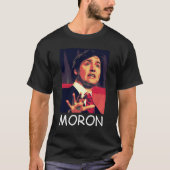 Justin Trudeau - Moron T-shirt (Voorkant)