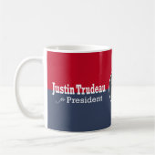 Justin Trudeau pour la tasse du Président café (Gauche)