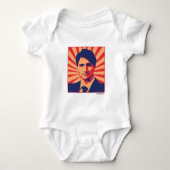 Justin Trudeau Propaganda Poster -.png Romper (Voorkant)