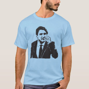 Justin Trudeau. T-shirt