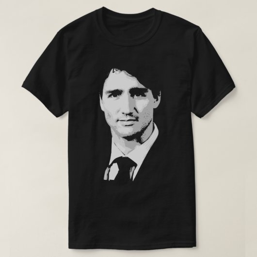 Justin Trudeau T-shirt (Design voorkant)
