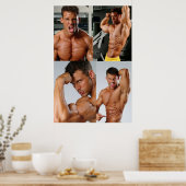 Justin Woltering Fan Poster (Keuken)