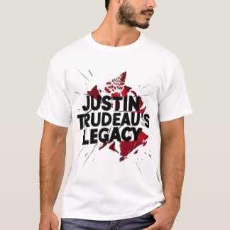Justine Trudeau's erfenis naar Canada T-shirt